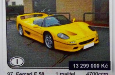 INZERCE: FERRARI F50 (2007)