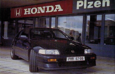 Jedenáctý dealer automobilů HONDA u nás (1993)