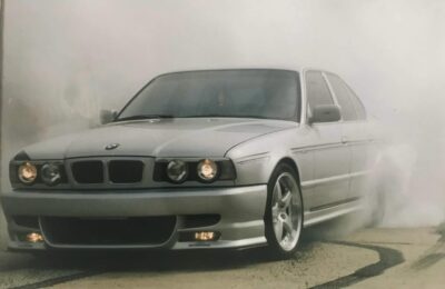 Burnout BMW E34 (2001)